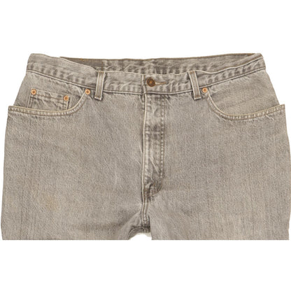 Levi's 726 Men Grey Tapered Relaxed Jeans W36 L32