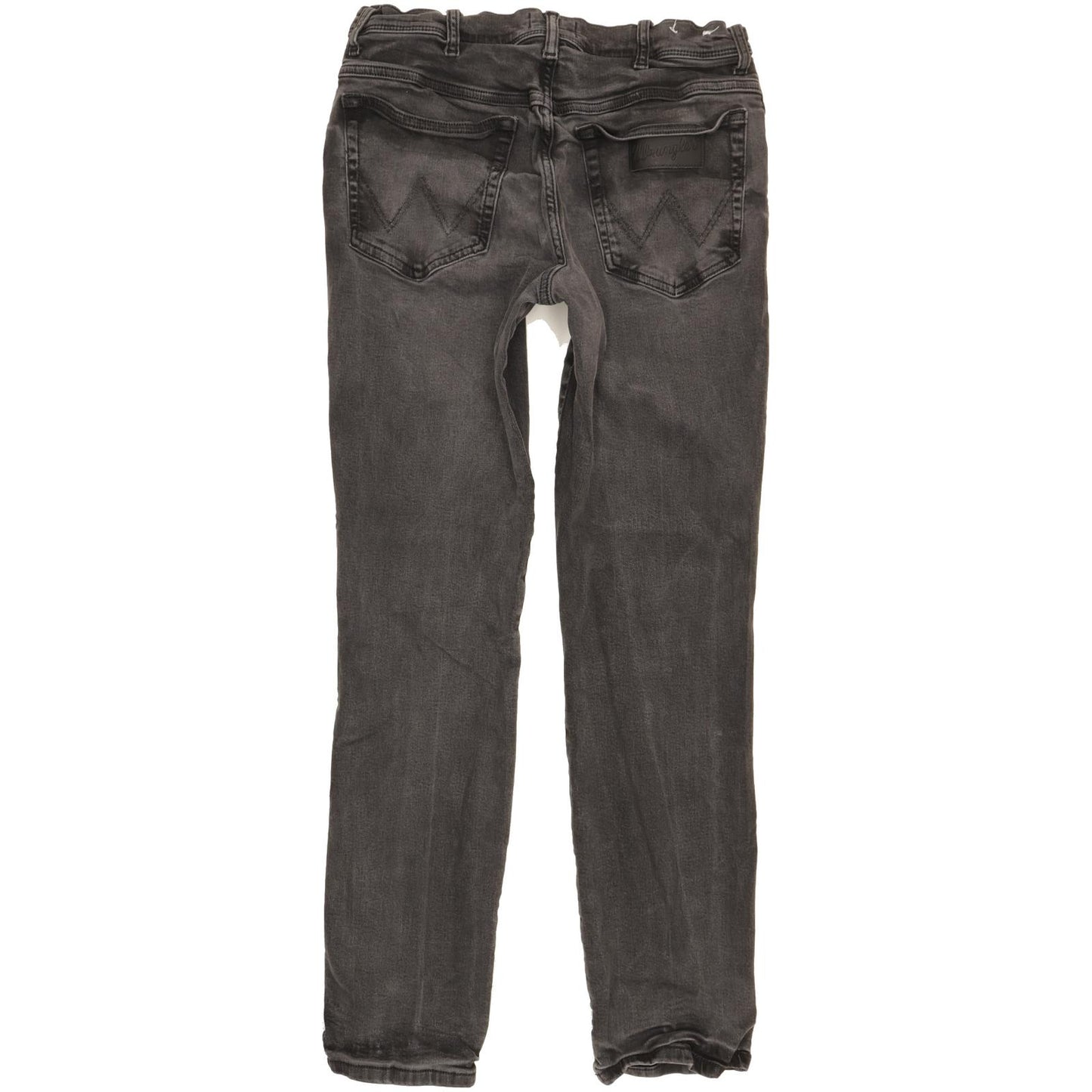 Wrangler Texas Men Black Straight Slim Stretch Jeans W34 L31