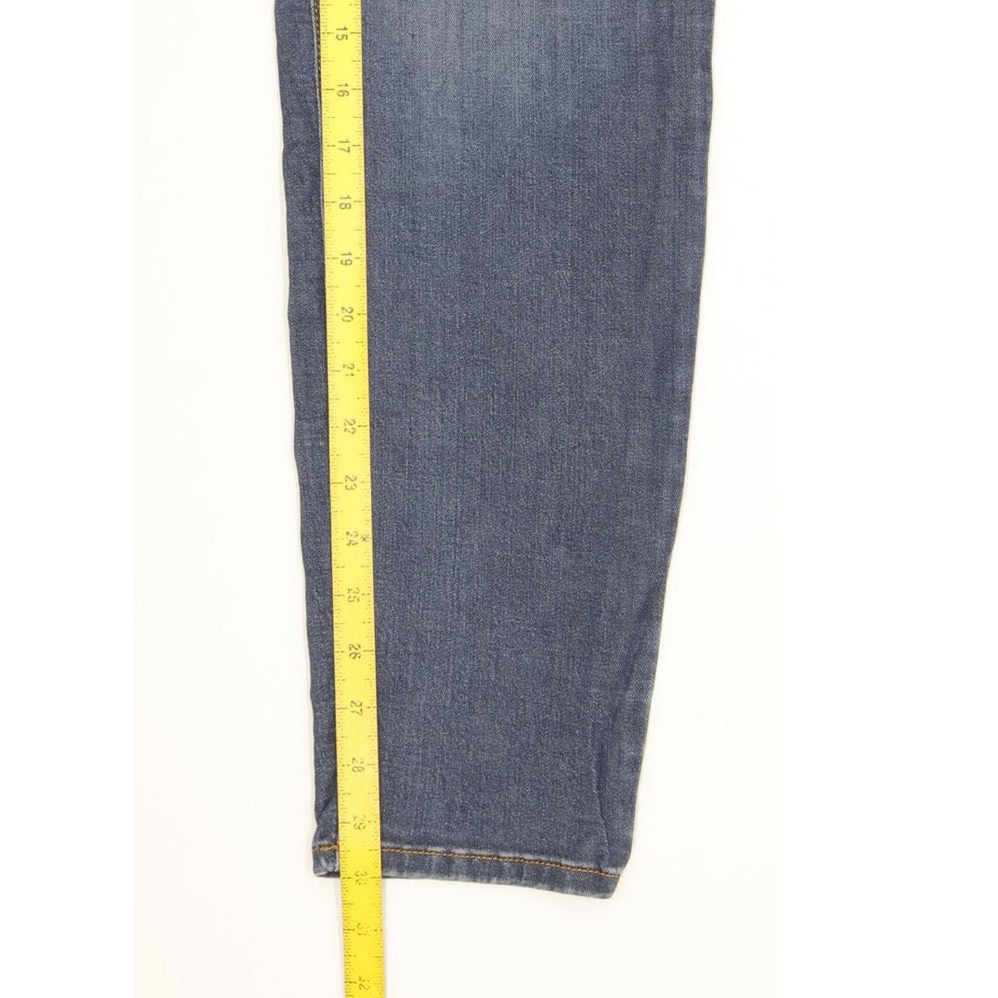 Wrangler Blue Skinny Slim Stretch Jeans High Waisted W34 L30