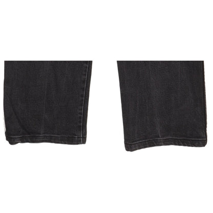 Wrangler Texas Men Black Straight Regular Stretch Jeans W42 L28