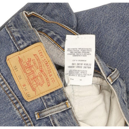 Levi's 581 Men Blue Straight Regular Jeans W36 L31