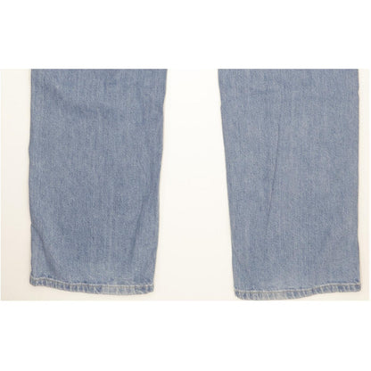 Wrangler Greensboro Men Blue Straight Regular Stretch Jeans W39 L35