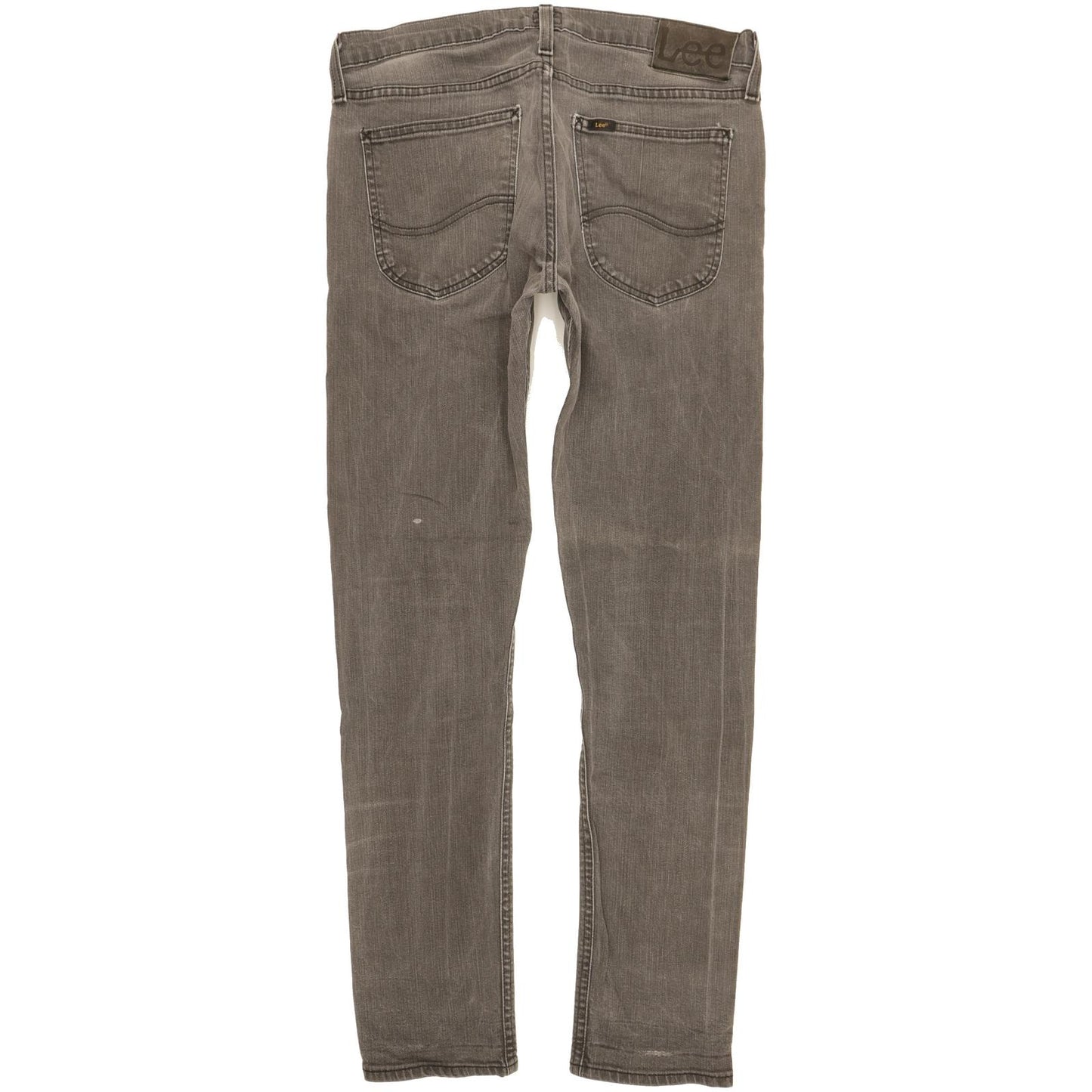 Lee Luke Men Grey Skinny Slim Stretch Jeans W31 L30