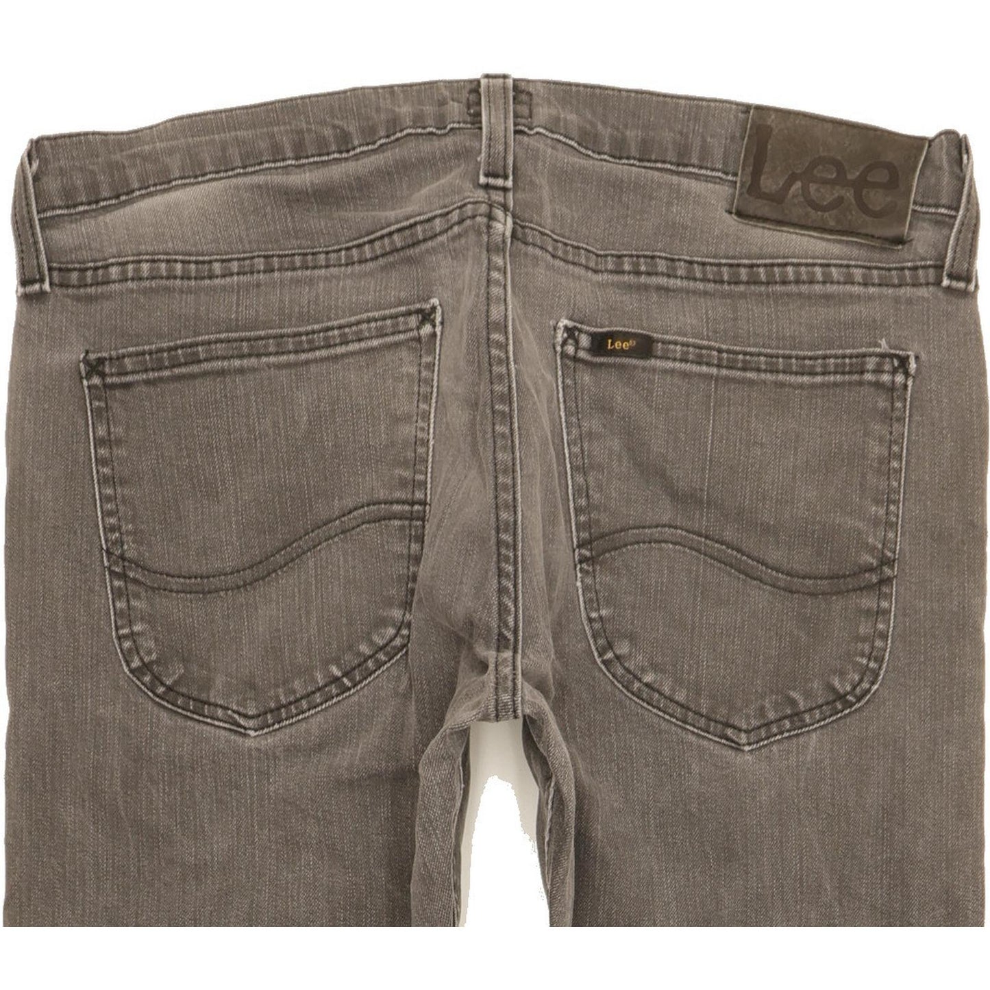 Lee Luke Men Grey Skinny Slim Stretch Jeans W31 L30