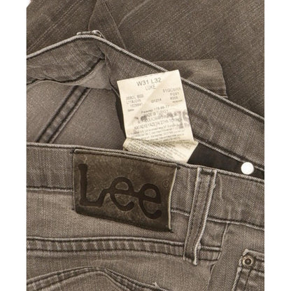 Lee Luke Men Grey Skinny Slim Stretch Jeans W31 L30