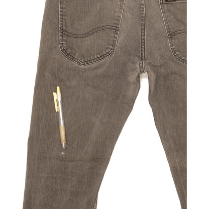 Lee Luke Men Grey Skinny Slim Stretch Jeans W31 L30