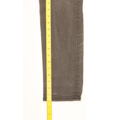 Lee Luke Men Grey Skinny Slim Stretch Jeans W31 L30