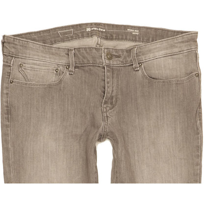 Levi's Slight Curve Women Grey Skinny Slim Stretch Jeans W31 L28
