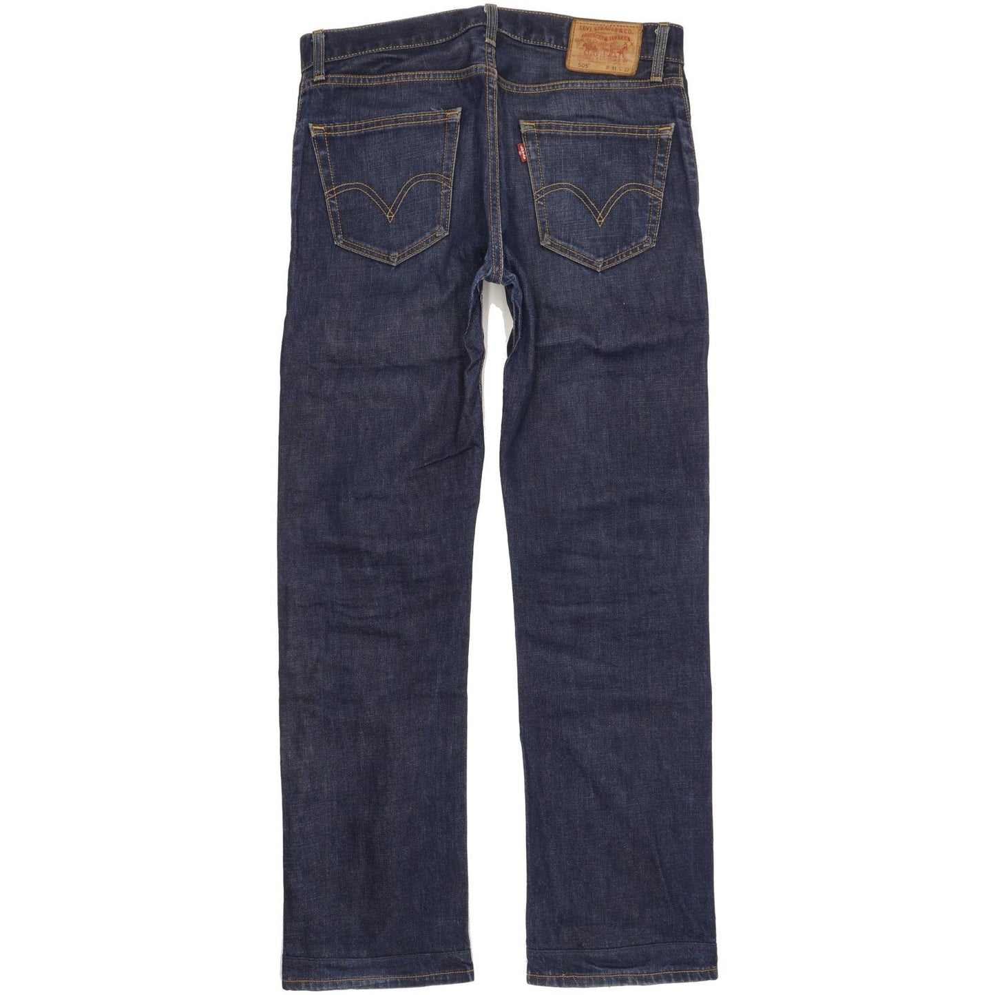 Levi's 505 Men Blue Straight Regular Jeans W32 L32