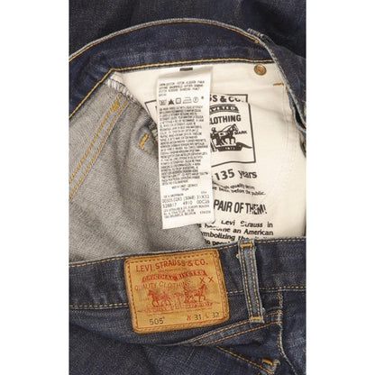 Levi's 505 Men Blue Straight Regular Jeans W32 L32