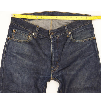 Levi's 505 Men Blue Straight Regular Jeans W32 L32