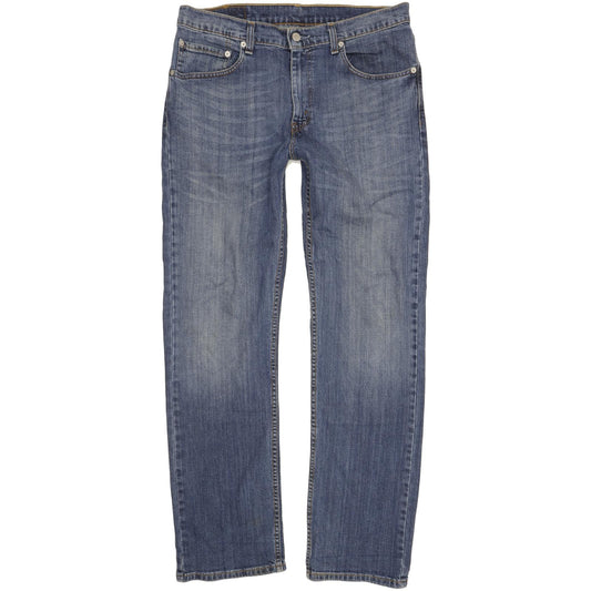 Levi's 752 Men Blue Straight Regular Stretch Jeans W33 L32
