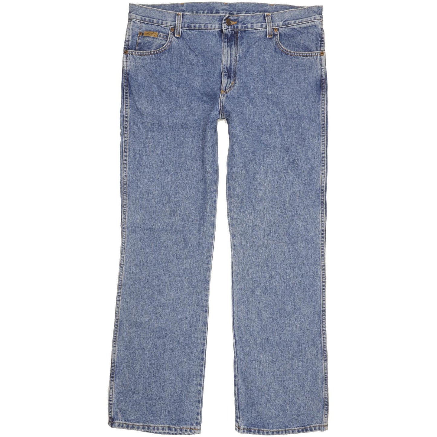 Wrangler Men Blue Straight Regular Jeans W38 L34