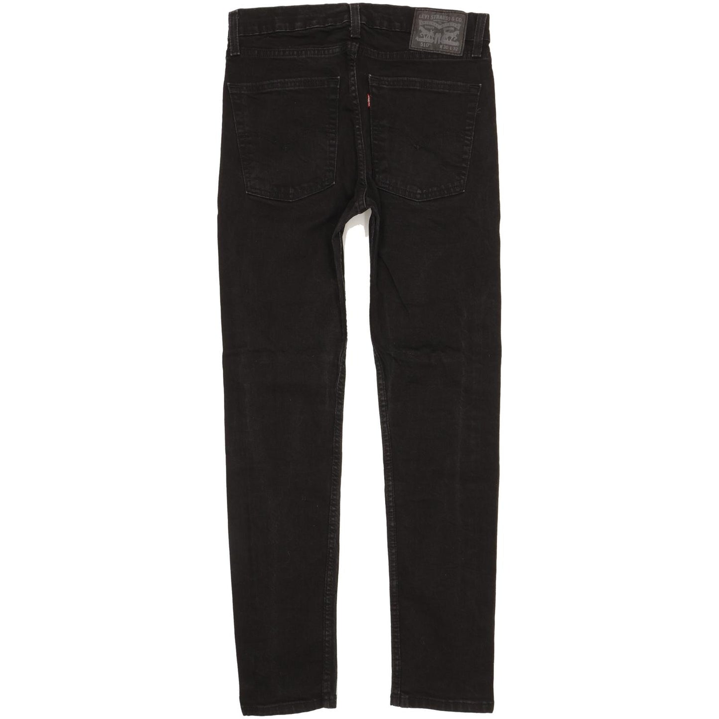Levi's 510 Men Black Skinny Slim Stretch Jeans W30 L31