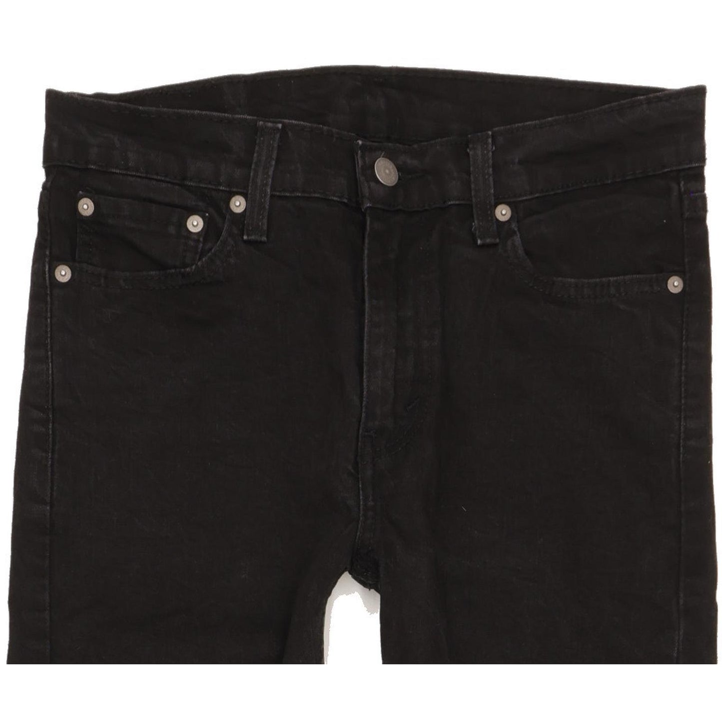 Levi's 510 Men Black Skinny Slim Stretch Jeans W30 L31