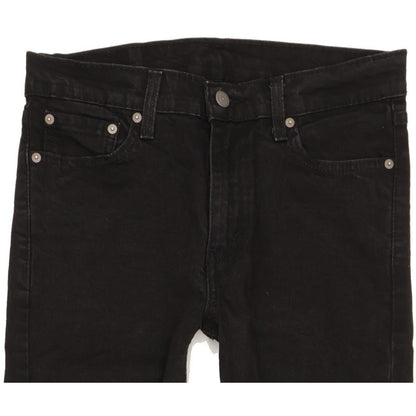 Levi's 510 Men Black Skinny Slim Stretch Jeans W30 L31