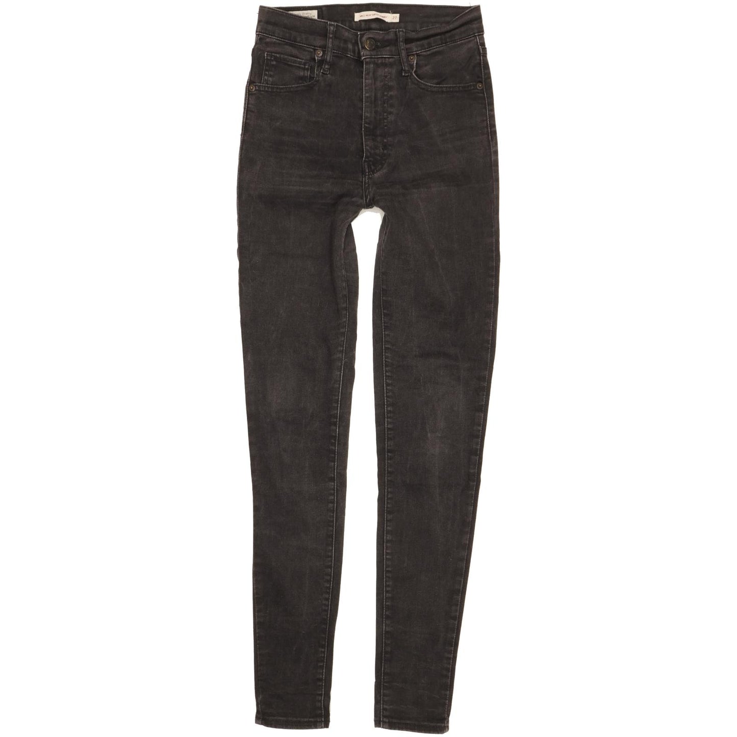 Levi's Mile Women Black Skinny Slim Stretch Jeans W27 L31
