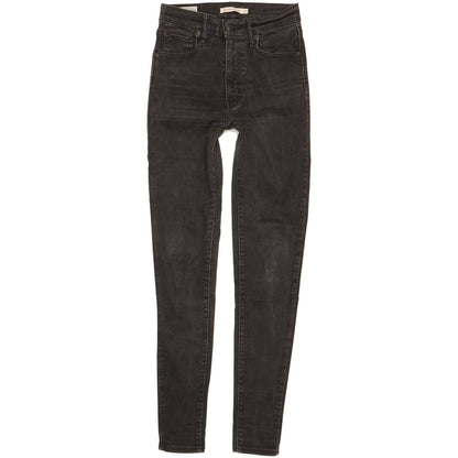 Levi's Mile Women Black Skinny Slim Stretch Jeans W27 L31
