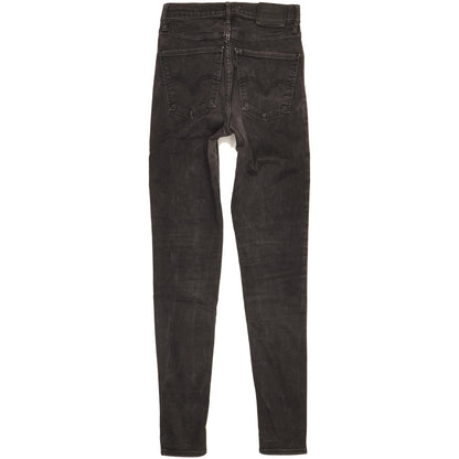 Levi's Mile Women Black Skinny Slim Stretch Jeans W27 L31