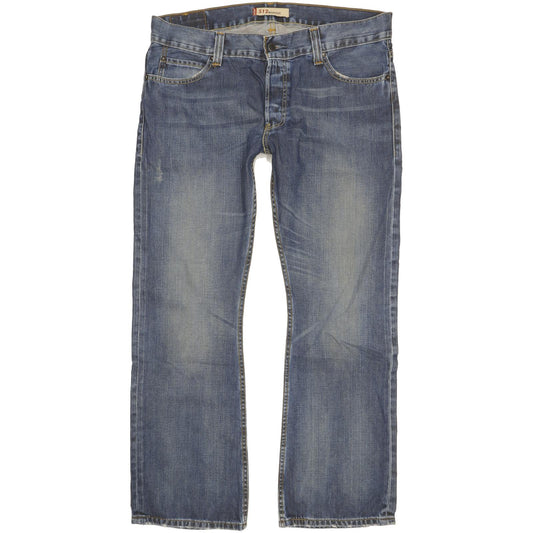 Levi's 512 Men Blue Bootcut Slim Jeans W38 L32