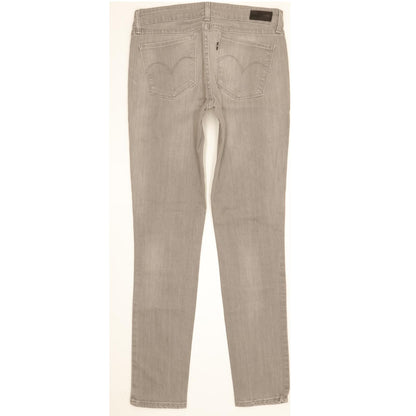 Levi's Demi Curve Women Grey Skinny Slim Stretch Jeans W29 L30