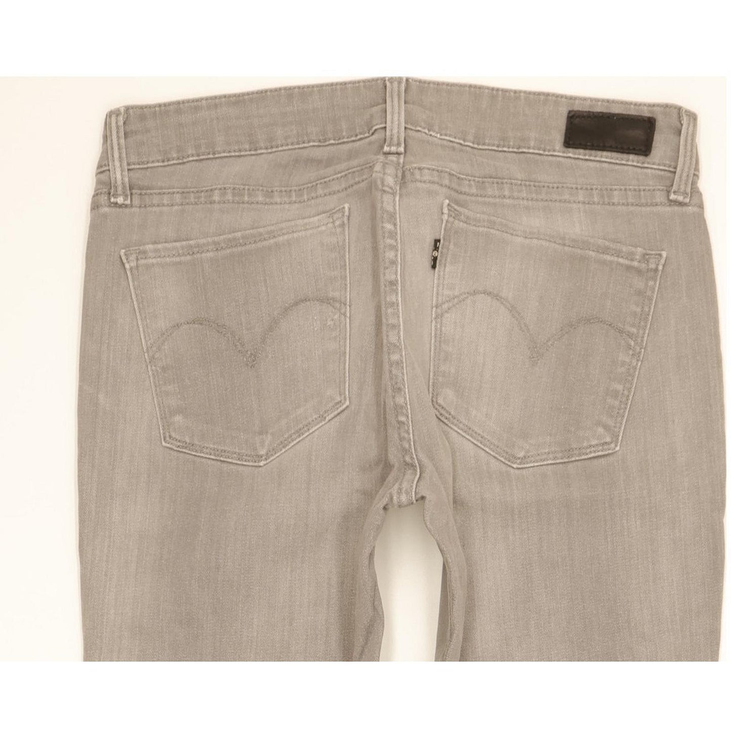 Levi's Demi Curve Women Grey Skinny Slim Stretch Jeans W29 L30