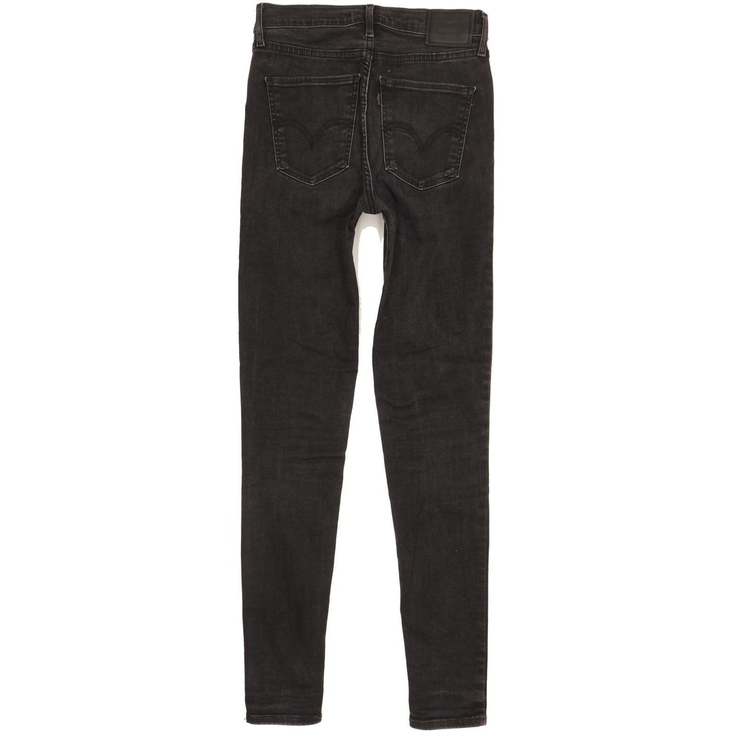 Levi's Mile Black Skinny Slim Stretch Jeans High Waisted W28 L32