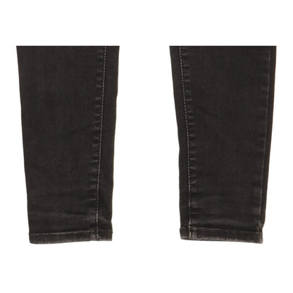 Levi's Mile Black Skinny Slim Stretch Jeans High Waisted W28 L32