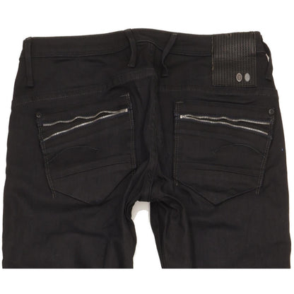 G-Star New Ocean Women Black Skinny Slim Stretch Jeans W27 L32