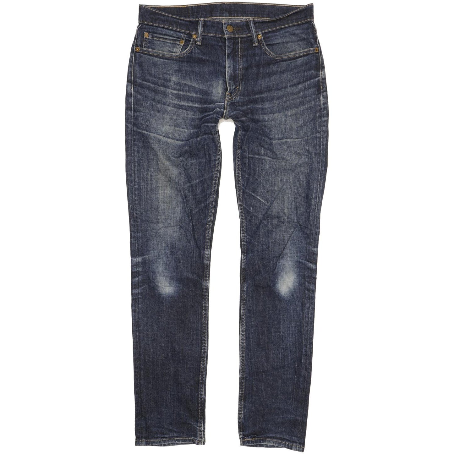 Levi's 511 Men Blue Straight Slim Stretch Jeans W34 L33