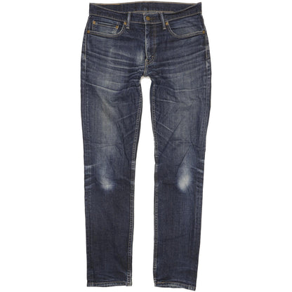 Levi's 511 Men Blue Straight Slim Stretch Jeans W34 L33