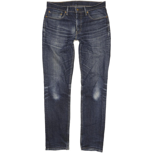 Levi's 511 Men Blue Straight Slim Stretch Jeans W34 L33