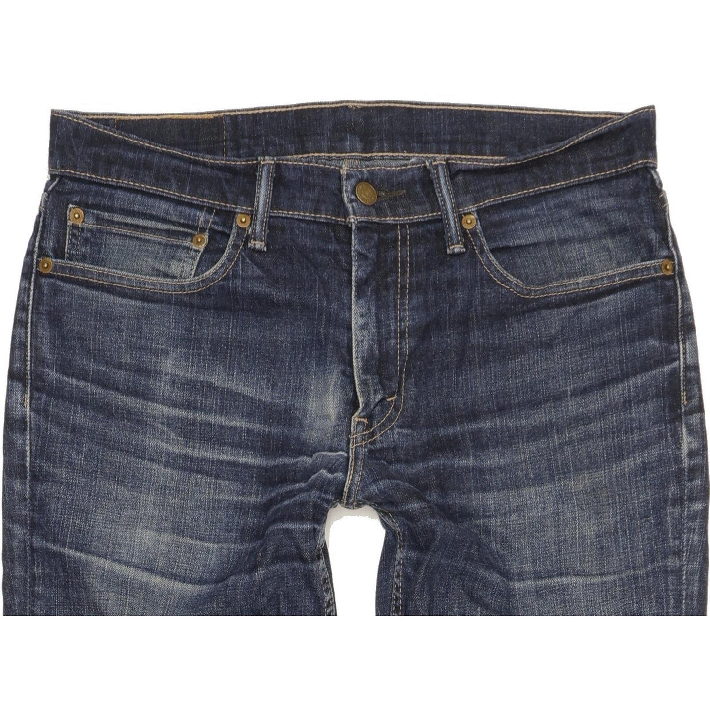 Levi's 511 Men Blue Straight Slim Stretch Jeans W34 L33