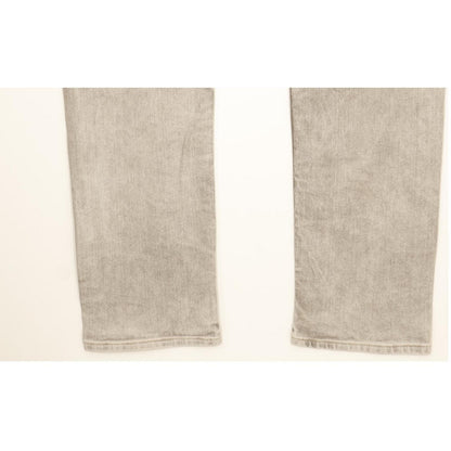 G-Star 3301 Men Grey Straight Slim Stretch Jeans W33 L33