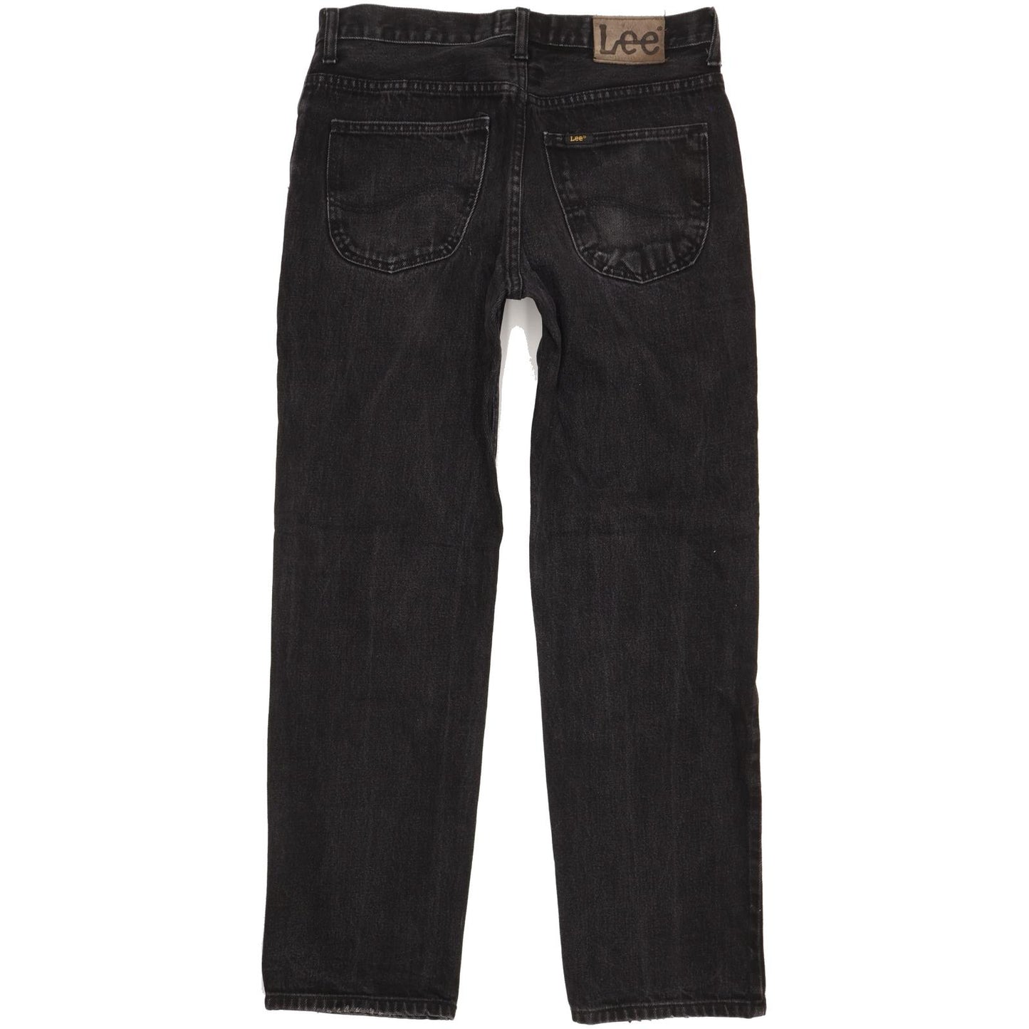 Lee Brooklyn Men Black Straight Regular Jeans W34 L31