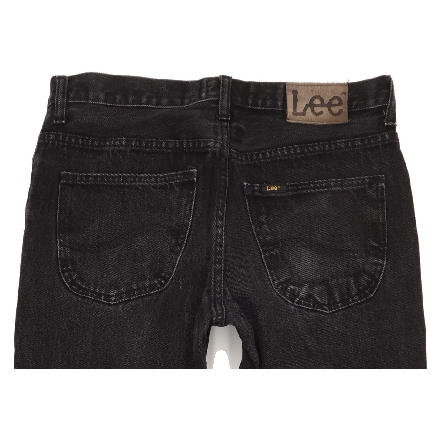Lee Brooklyn Men Black Straight Regular Jeans W34 L31