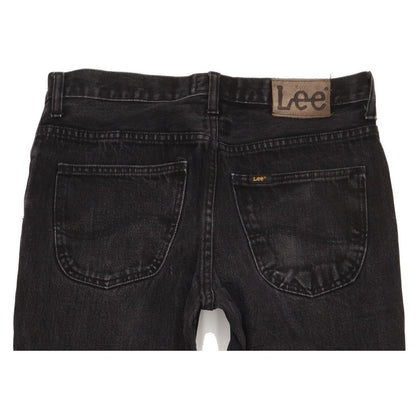 Lee Brooklyn Men Black Straight Regular Jeans W34 L31