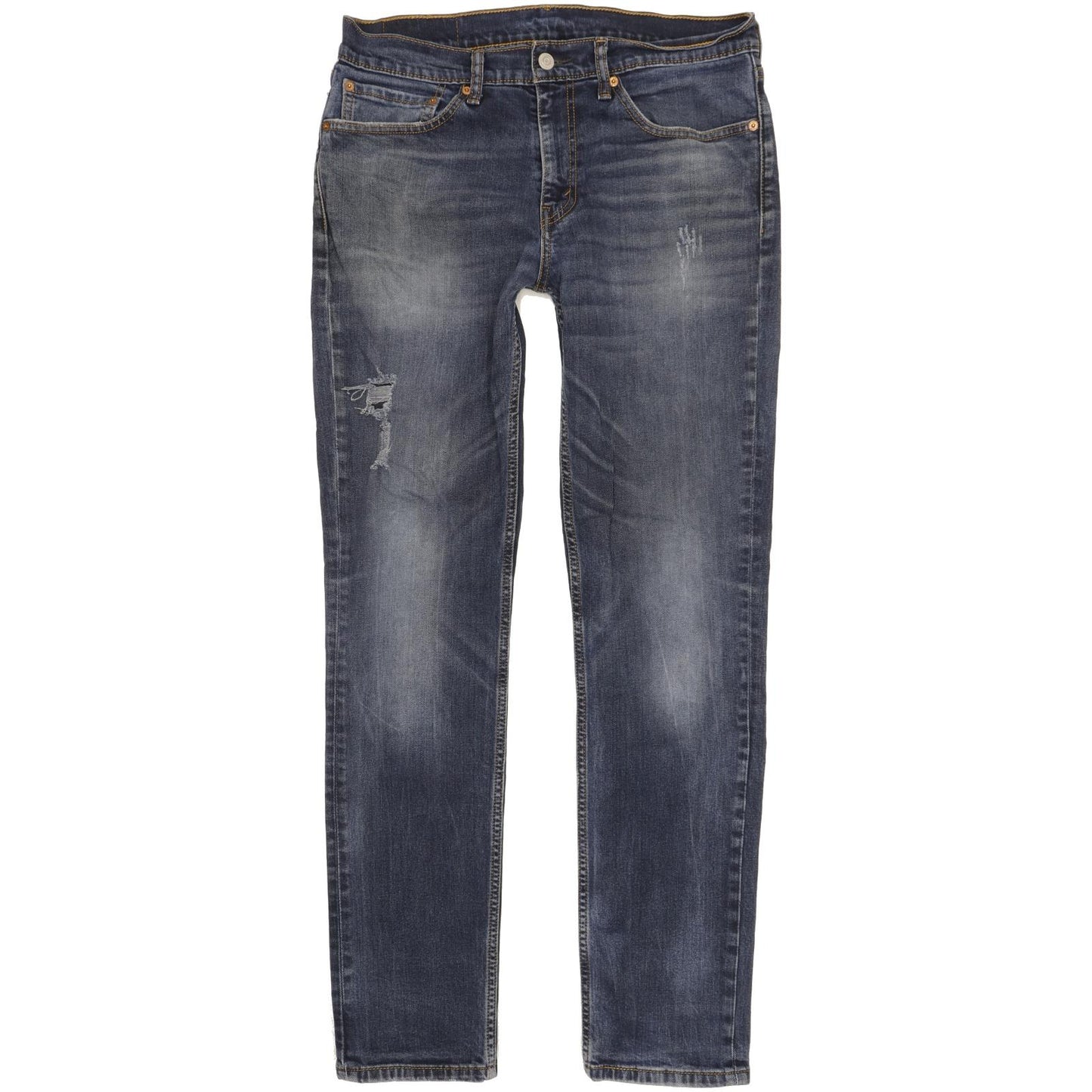 Levi's 511 Men Blue Straight Slim Stretch Jeans W34 L32