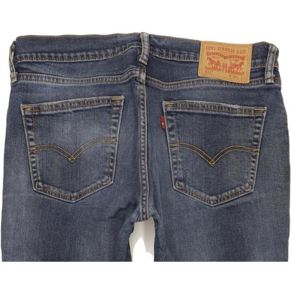 Levi's 511 Men Blue Straight Slim Stretch Jeans W34 L32