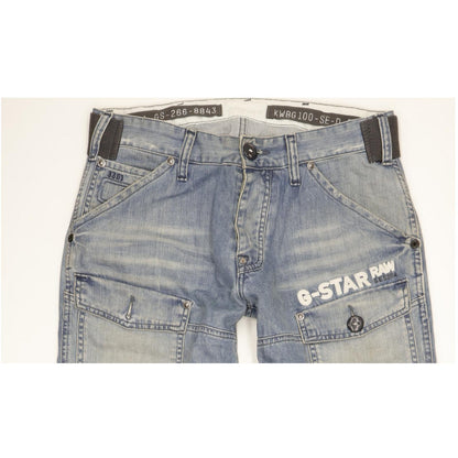 G-Star Storm 5620 Men Blue Straight Loose Jeans W32 L32