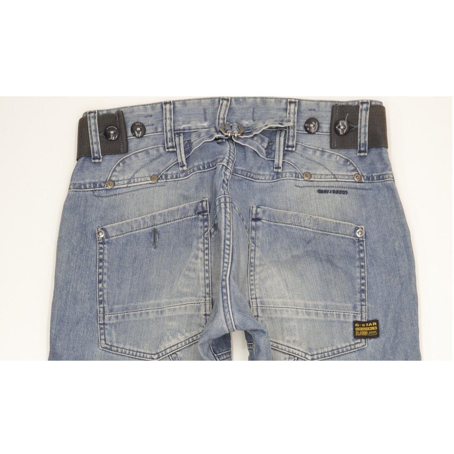 G-Star Storm 5620 Men Blue Straight Loose Jeans W32 L32