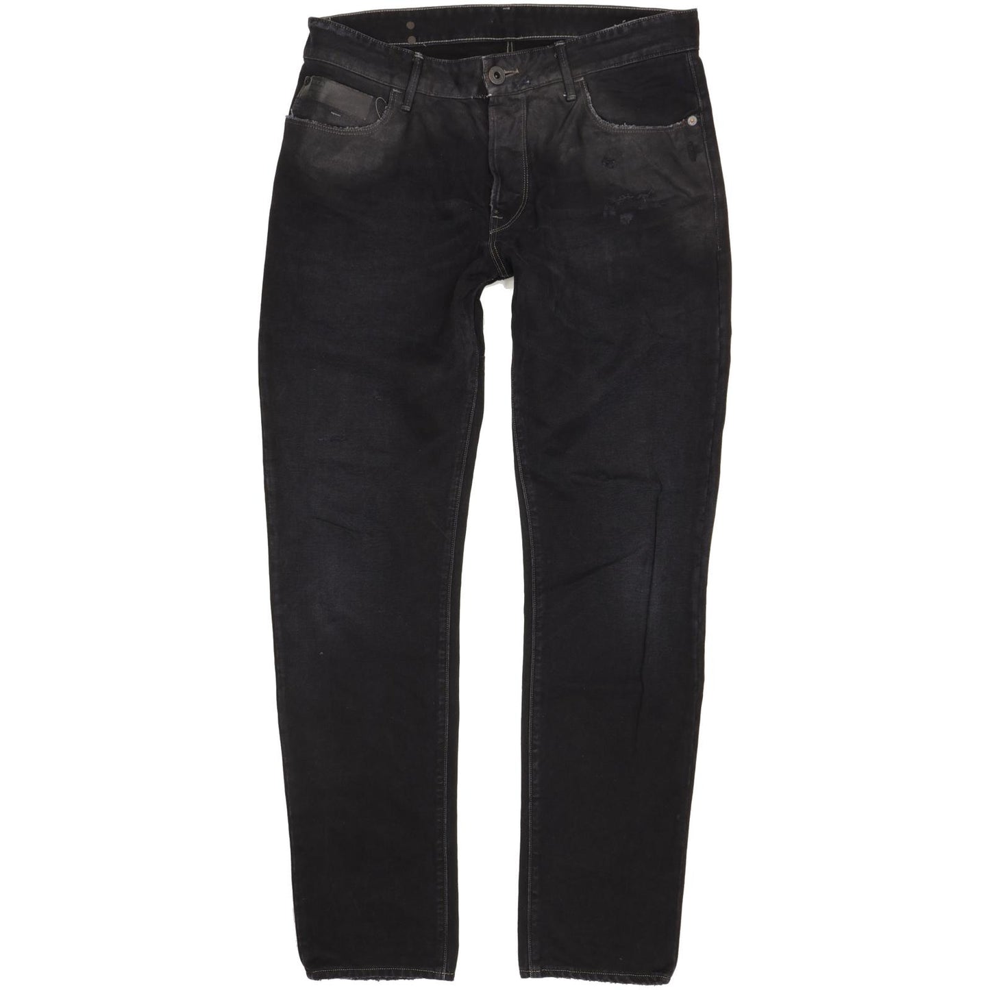 G-Star Blades Men Black Tapered Slim Jeans W33 L32