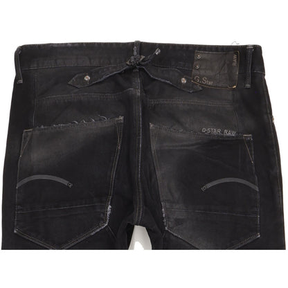 G-Star Blades Men Black Tapered Slim Jeans W33 L32