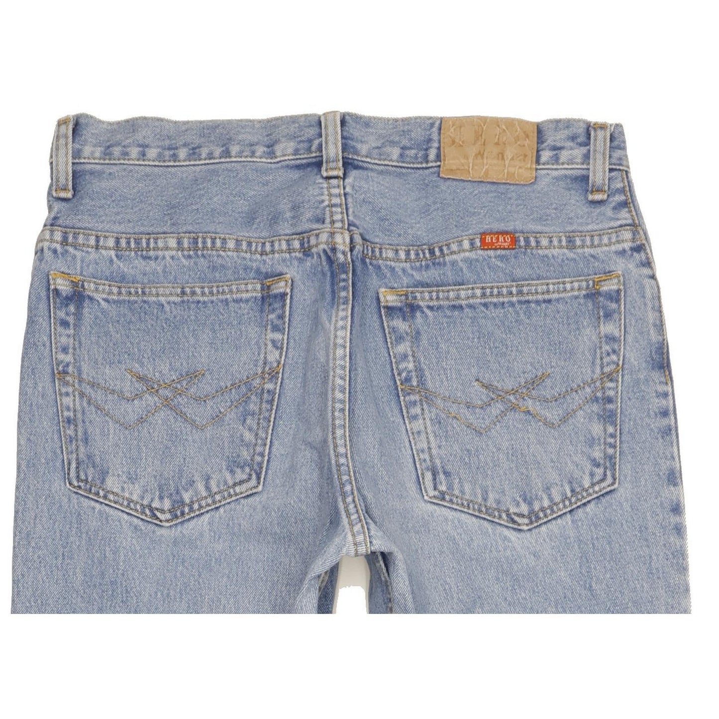 Wrangler Hero Men Blue Straight Regular Jeans W34 L34
