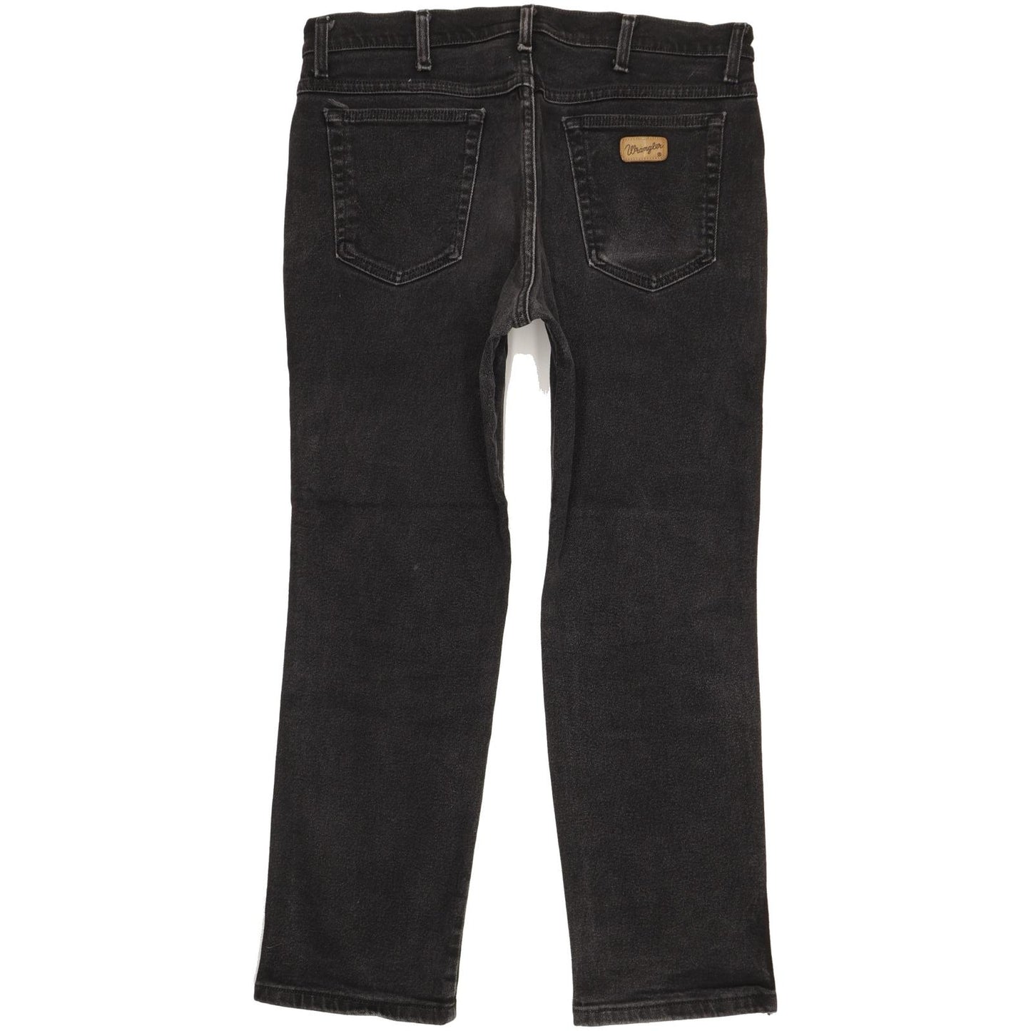 Wrangler Texas Men Black Straight Regular Jeans W34 L29