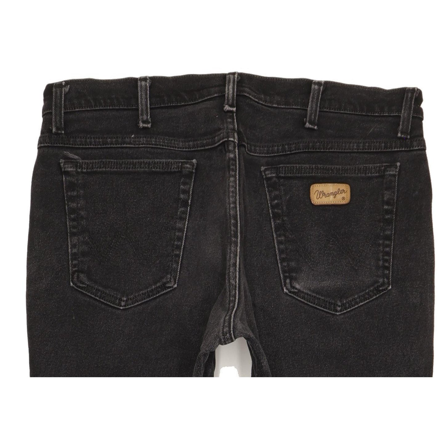 Wrangler Texas Men Black Straight Regular Jeans W34 L29