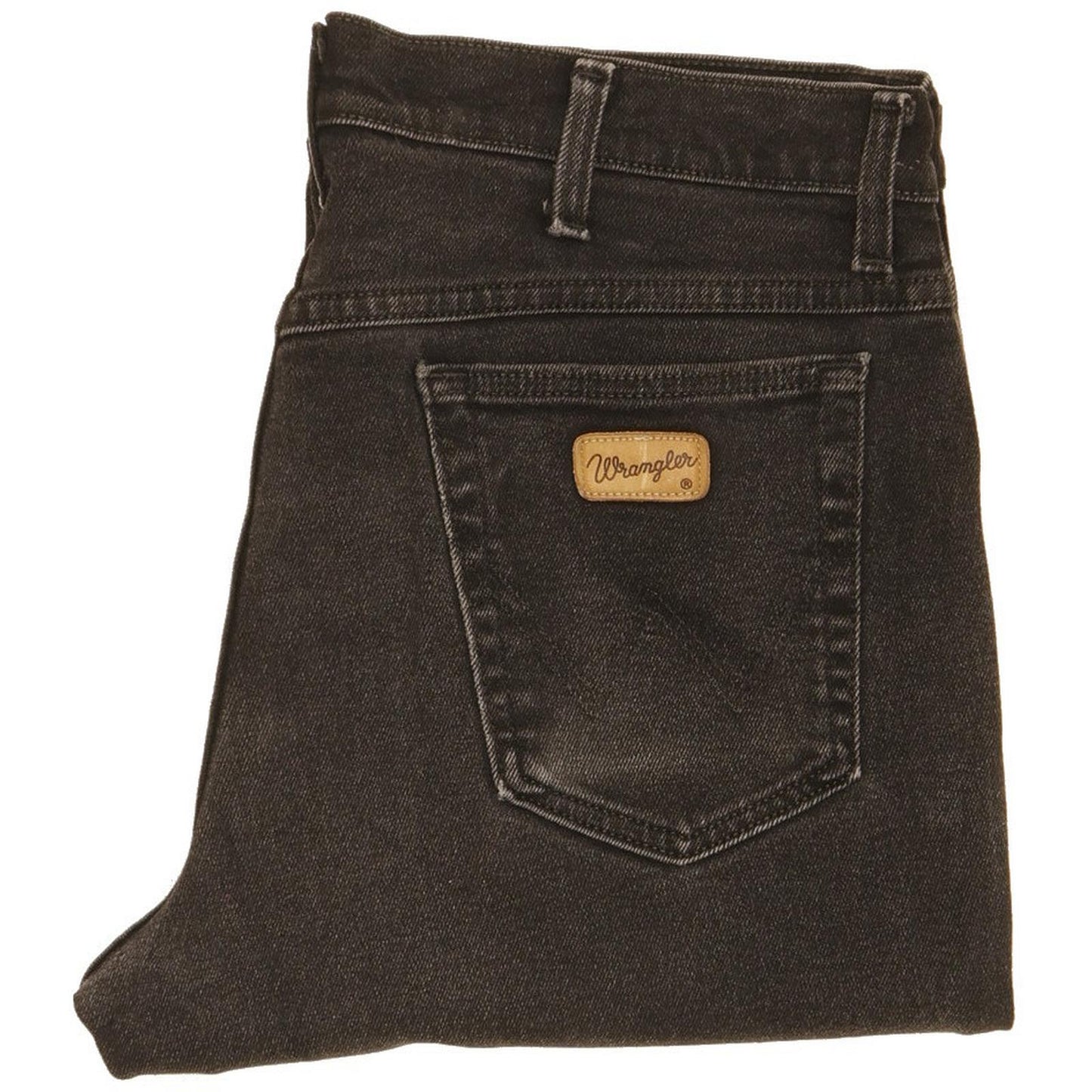 Wrangler Texas Men Black Straight Regular Jeans W34 L29