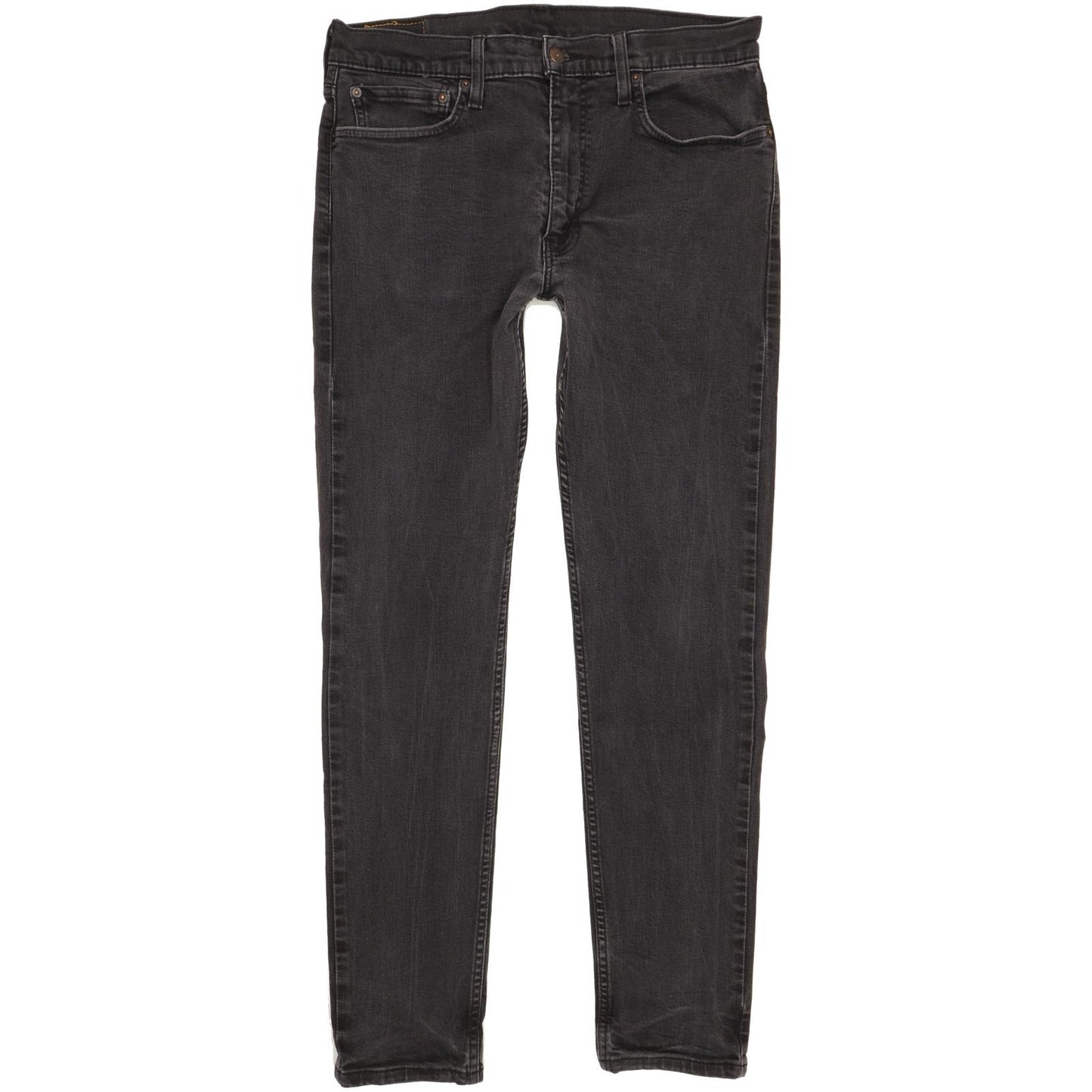 Levi's 512 Lo-Ball Men Black Tapered Slim Stretch Jeans W36 L32