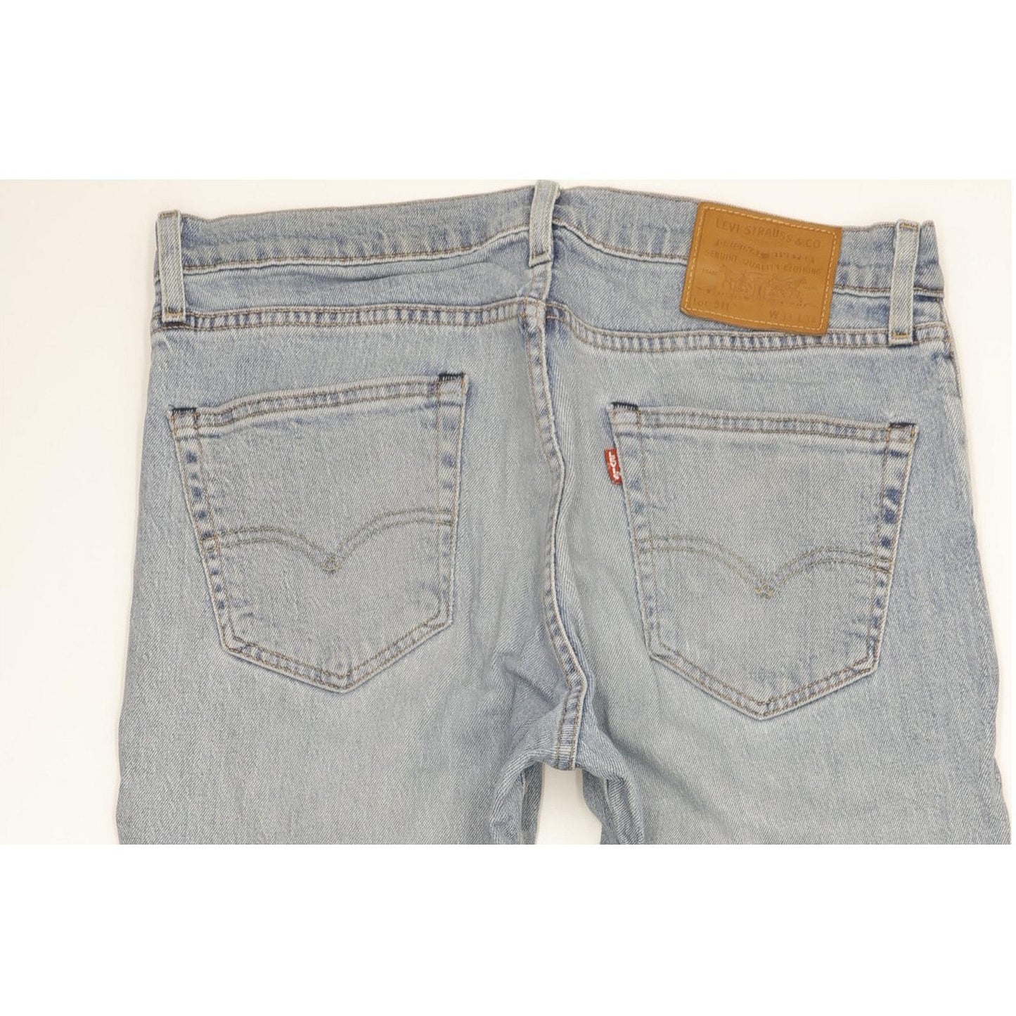 Levi's 511 Men Blue Straight Slim Stretch Jeans W33 L34