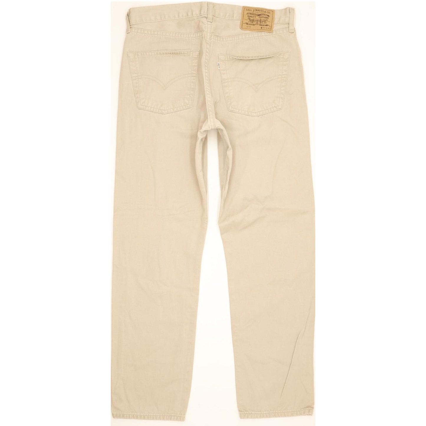 Levi's 615 Men Beige Straight Regular Jeans W33 L30